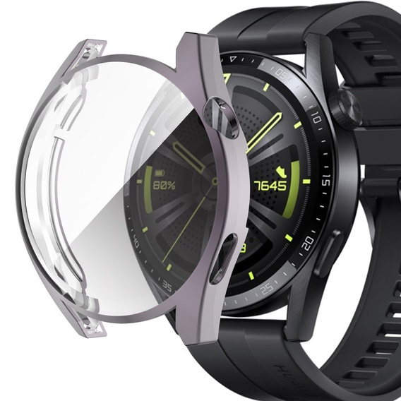 Чехол 2в1 с защитой экрана для часов Huawei Watch GT 3 46mm, Grey