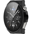 Силиконовый футляр со встроенным защитным стеклом до Huawei Watch GT 3 Pro 46mm, Black