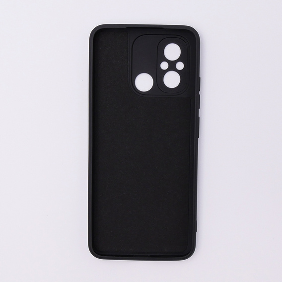 Чехол до Xiaomi Redmi 12C, Silicone Lite, чёрный