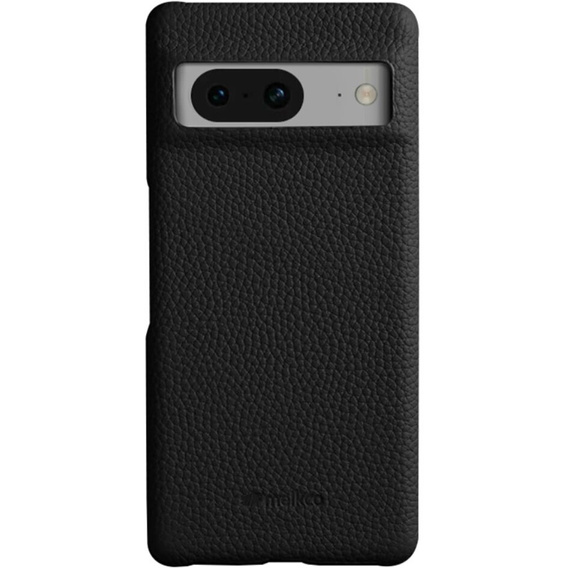 Чехол MELKCO для Google Pixel 8, кожаный для MagSafe, чёрный