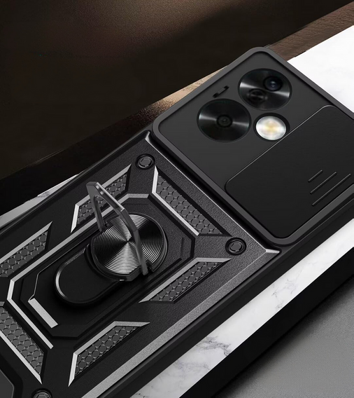 Чохол NOX Camera Slide Oppo Reno 11F 5G, CamShield Slide, чорний