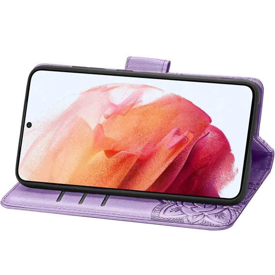 Чохол-книжка для Motorola Edge 50 Neo / Motorola ThinkPhone 25, Butterfly, фіолетовий