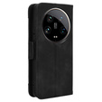 Футляр з клапаном для Xiaomi 14 Ultra, Card Slot, чорний