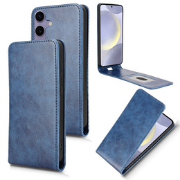 Футляр з клапаном для Samsung Galaxy S25, Flip, темно-синій
