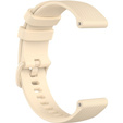 Силиконовый ремешок 18mm до Garmin Vivomove 3S / Vivoactive 4S, Beige