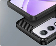 Чoхол до Oppo A80, Carbon, чорний