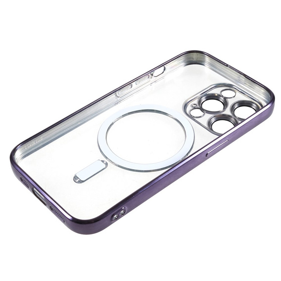 Чехол до iPhone 13 Pro, MagSafe Hybrid, фиолетовый