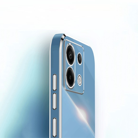 Чехол для Xiaomi Redmi Note 13 Pro 5G, Glamour CamShield, синий