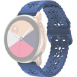 Силиконовый ремешок 22mm Soft Hollowed-out, Blue