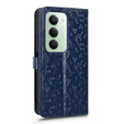 Чохол-розкладачка для Xiaomi Redmi 15 5G/4G, Wallet Rhombus, синій