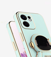 Чехол до Oppo Reno 13F / Oppo Reno 13FS, Astronaut, зелёный