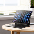 Чохол + клавіатура iPad Pro 12.9" 2022/2021/2020 (6/5/4 gen.), Dux Ducis Keyboard TouchPad, чорний