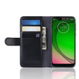 Откидной чехол для Motorola Moto G7 Play, Flexi Book, чёрный