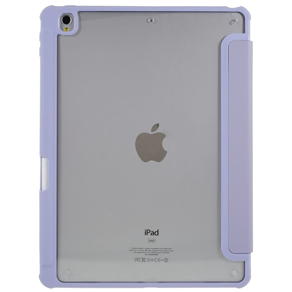 Чехол для iPad 10.2 2021 / 2020 / 2019, Smartcase Hybrid, с местом для стилуса, фиолетовый