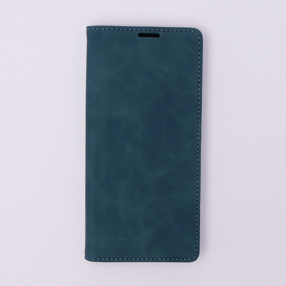 Чехол для Xiaomi Redmi 12C, ERBORD Vintage, бумажник с клапаном, синий