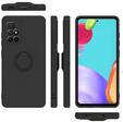 Чехол Smooth KickStand Ring до Xiaomi Redmi 10, Black