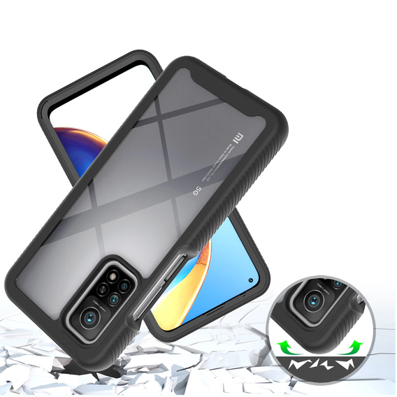 Чехол для Xiaomi Mi 10T / 10T Pro, Shockproof, с пленкой, синий