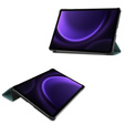 Чехол для Samsung Galaxy Tab S9 FE, Tri-fold, зелёный