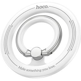 Магнітний тримач HOCO GH1 для пальця з функцією підставки – білий