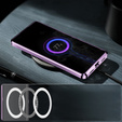 Захисний чохол для камери Samsung Galaxy S23, CamShield MagSafe, прозорий / фіолетовий
