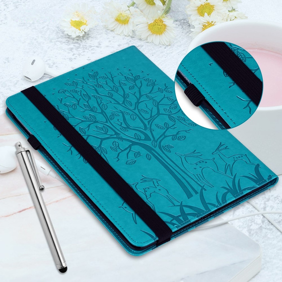 Чехол-накладка для Huawei MatePad SE 10.4, tree, синий