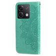 Чохол-книжка для Xiaomi Redmi Note 13 5G, Mandala, зелений