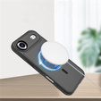 Чехол MagForce для iPhone Air, для MagSafe, бронированный, черный