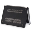Чехол для MacBook Air 13.3 A2179 (2020), Glitter Hard Case, Silver