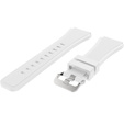 Силиконовый ремешок Twill Texture 22mm, White