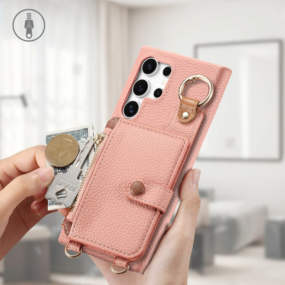 Чoхол до Samsung Galaxy S25 Ultra, GKK Leather, чорний