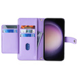 Откидной чехол для Samsung Galaxy M34, Wallet Zipper Pocket, фиолетовый