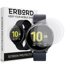 3x ERBORD Гідрогелева фольга для Samsung Galaxy Watch Active 2 40mm