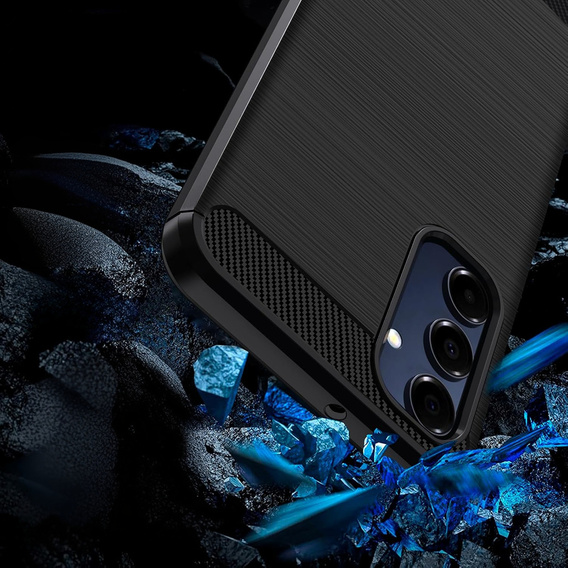 Чехол до Samsung Galaxy A16, Carbon, чёрный