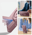 Бронированный чехол для Samsung Galaxy S25, Dexnor CamProtect MagSafe, розовый (Две рамки)