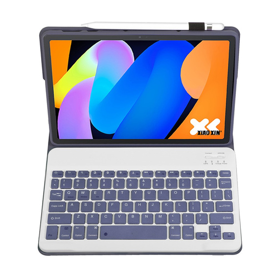 Чохол-клавіатура Bluetooth для Lenovo Idea Tab 11" 2025 TB336FU TB336ZU, фіолетовий