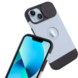 Чохол ERBORD MagSafe Cam Slider, синій + Скло для екрану для iPhone 13 / iPhone 14