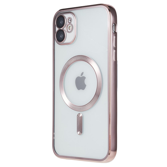 Чехол до iPhone 12, MagSafe Hybrid, розовый