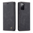 Чехол CASEME для Samsung Galaxy S20 FE, Leather Wallet Case, чёрный