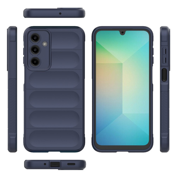 Чехол до Samsung Galaxy A16, Gaming Shockproof, темно-синий
