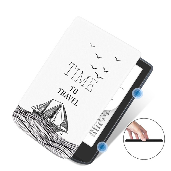 Чохол для PocketBook Verse / Verse Pro, Smartcase, Time to travel