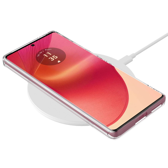 Чехол для Motorola Edge 50 Fusion, гибридный чехол Fusion Hybrid, для MagSafe, прозрачный