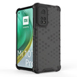 Панцирный чехол Honeycomb для Xiaomi Mi 10T 5G/10T Pro 5G - Smoke Black