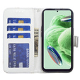 Откидной чехол для Xiaomi Redmi Note 12S, Wallet Marble, синий