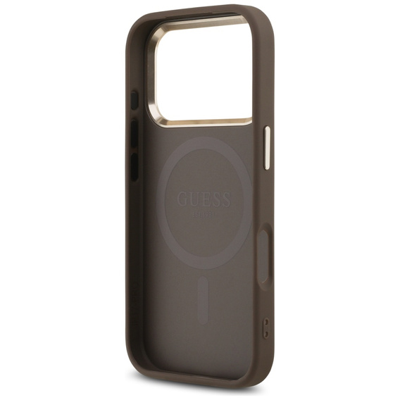 Чехол Guess 4G Triangle Logo MagSafe для iPhone 17 Pro