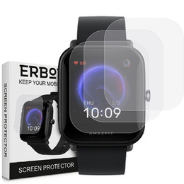 3x ERBORD Гідрогелева фольга для Amazfit Bip U Pro