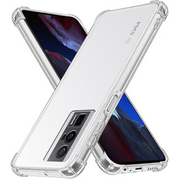 Чехол до Xiaomi Poco F5 Pro, Dropproof, прозрачный