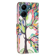 Чохол-книжка для Xiaomi Redmi 13C / Poco C65, Wallet, tree of life, білий
