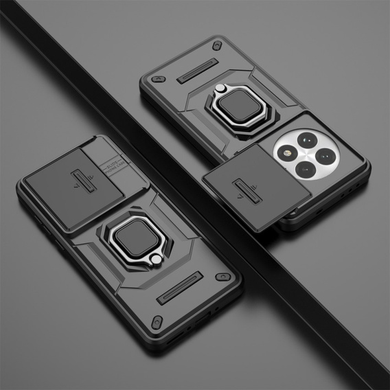 Чехол для OnePlus 13, KickStand Camera Lens, чёрный