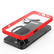 Чехол до iPhone 13 Pro, ERBORD Hybrid Case, красный