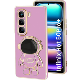 Чехол до Infinix Hot 50 Pro+ 4G, Astronaut, фиолетовый